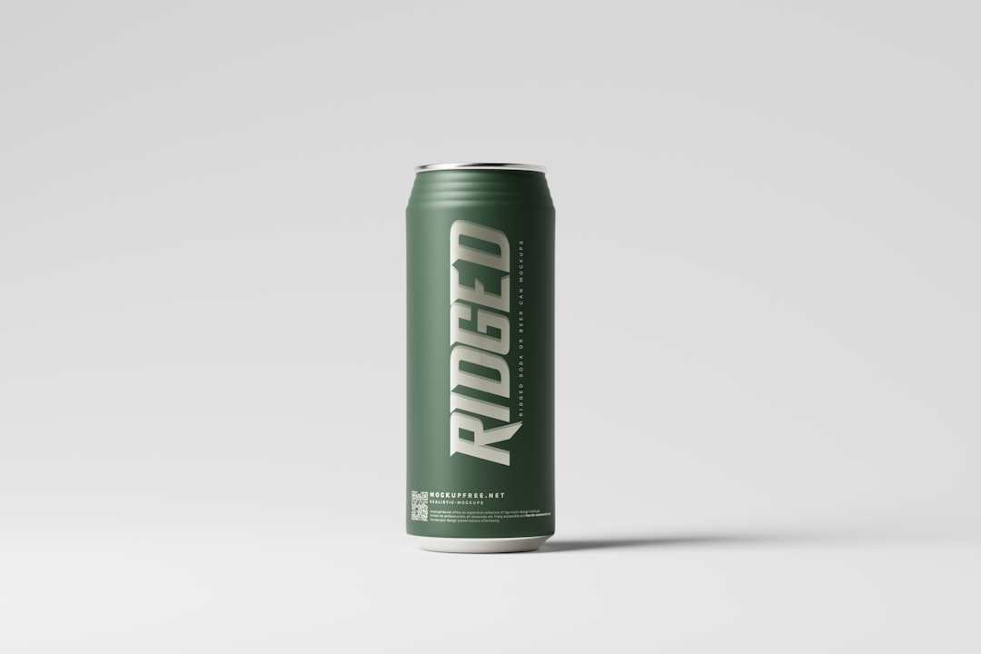 Photo beverage can